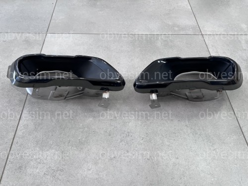 Насадки на выхлопные трубы BLACK M Paket BMW X5 G05 / X6 G06 / X7 G07