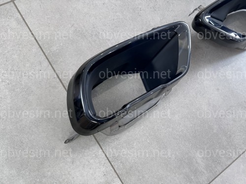 Насадки на выхлопные трубы BLACK M Paket BMW X5 G05 / X6 G06 / X7 G07