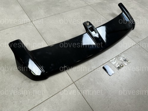 Спойлер козырек Honda CRV 2006-2012 ABS пластик, цвет черный