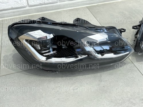 Фары в стиле Golf 7.5 для Volkswagen Golf 6 2009-2013
