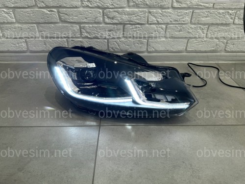 Фары в стиле Golf 7.5 для Volkswagen Golf 6 2009-2013
