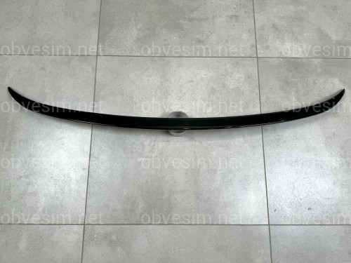 Спойлер лип багажника Honda Accord CL 9 2013-2017 ABS пластик, черный глянец
