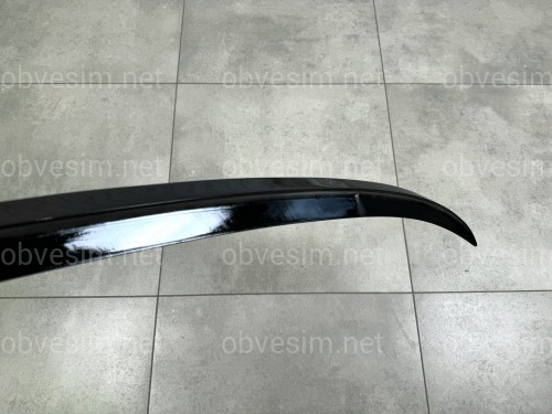 Спойлер лип багажника BMW F30 2012-2018 АBS пластик, черный глянец