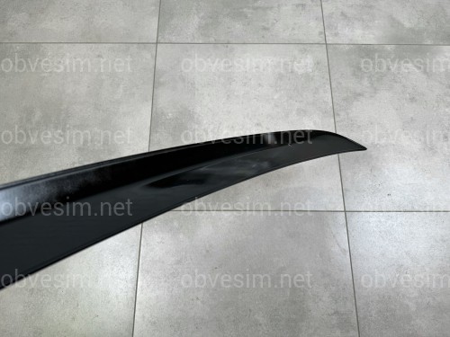 Спойлер лип багажника M5 стиль BMW series 5 E60 2004-2009 ABS пластик, цвет черный глянец