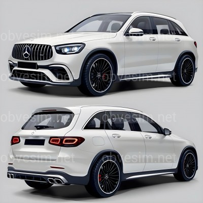 Комплект обвеса GLC63 AMG Mercedes-Benz GLC class X253 2020-2023