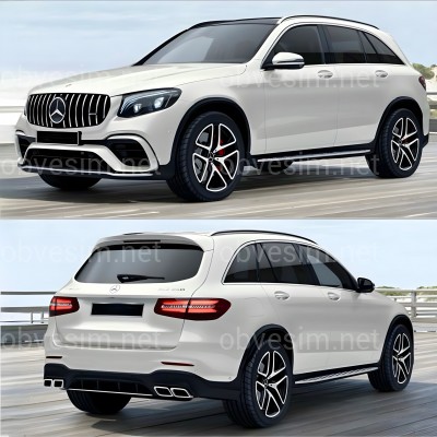 Комплект обвеса GLC63 AMG Mercedes-Benz GLC class X253 2015-2019