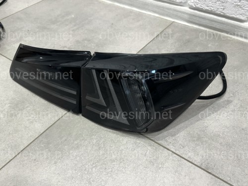 Задние фонари Lexus IS 2006-2012 дымчатые