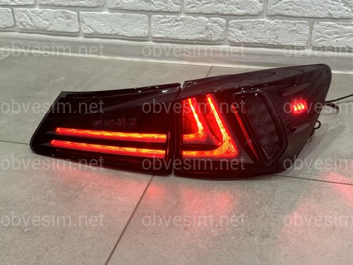 Задние фонари Lexus IS 2006-2012 дымчатые