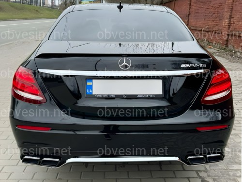 Комплект обвеса стиль AMG E63 Mercedes E Class W213 2016-2020