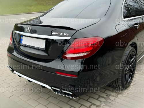 Комплект обвеса стиль AMG E63 Mercedes E Class W213 2016-2020