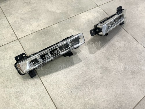 DRL ходовые огни BMW 5 series G30 G31 2016-2020, комплект 2шт.