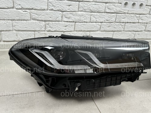 Фары Shadow Line Adaptive LED LCI рестайлинг для BMW G30 / G31 2020-2023 2шт. комплектные с блоками