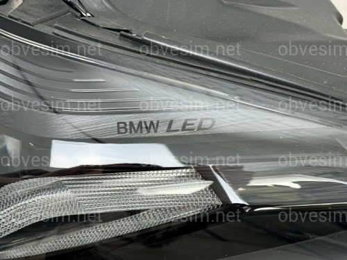 Фары Shadow Line Adaptive LED LCI рестайлинг для BMW G30 / G31 2020-2023 2шт. комплектные с блоками