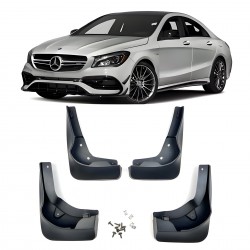 Брызговики для AMG Mercedes-Benz CLA class C117 2013-2018, комплект 4шт.