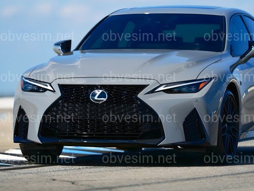 Бампер передний в сборе F-Sport Lexus IS 2021+