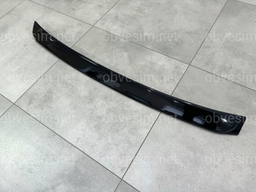 Козырек на стекло BMW F10 2010-2016 ABS пластик, черный глянец