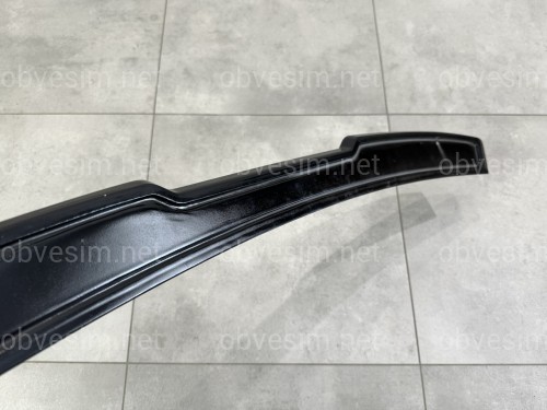 Козырёк на стекло BMW E60 2004-2009 ABS пластик, черный глянец