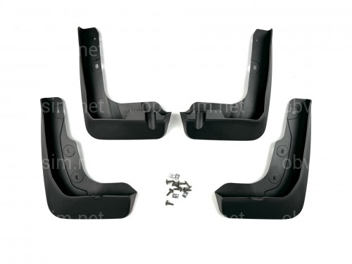 Брызговики BMW X1 U11 2022+ комплект 4 шт.