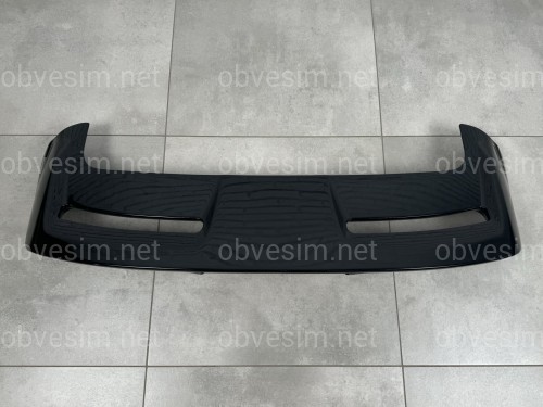 Спойлер козырек Ford Focus 3 хетчбек 2011-2017, черный глянец