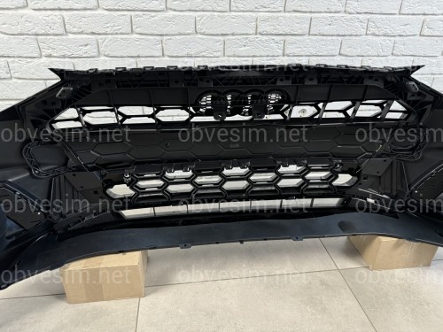 Бампер передний в сборе S-Line для Audi A4 B9 2020-