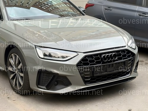Бампер передний в сборе S-Line для Audi A4 B9 2020-