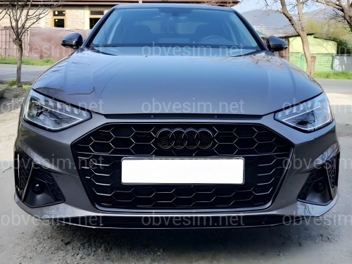 Бампер передний в сборе S-Line для Audi A4 B9 2020-