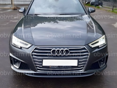 Передний бампер в сборе S-Line 2018- для Audi A4 B9 2015-2019