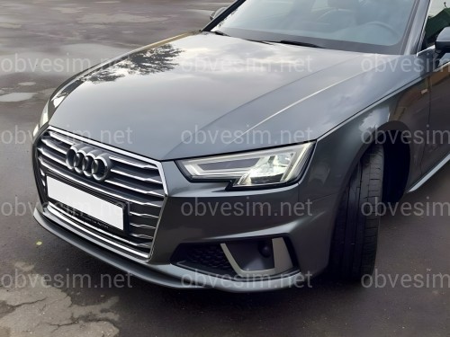 Передний бампер в сборе S-Line 2018- для Audi A4 B9 2015-2019