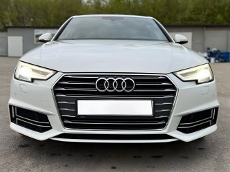 Бампер передний в сборе S-Line для Audi A4 B9 2015-2019