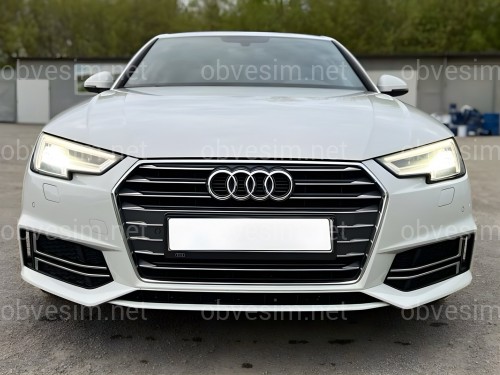 Бампер передний в сборе S-Line для Audi A4 B9 2015-2019
