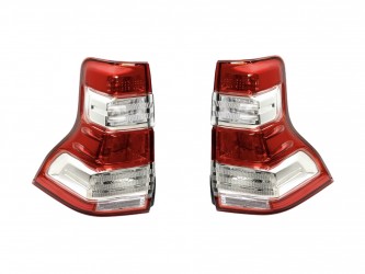 Задние рестайлинговые светодиодные фонари Toyota Land Cruiser Prado 150 2009-2017 (2шт)