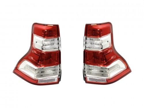 Задние рестайлинговые светодиодные фонари Toyota Land Cruiser Prado 150 2009-2017 (2шт)