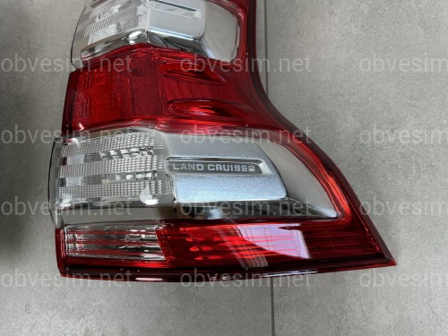 Задние рестайлинговые светодиодные фонари Toyota Land Cruiser Prado 150 2009-2017 (2шт)