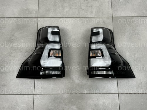 Задние фонари дымчатые Toyota Land Cruiser Prado 150 2017-2023 2шт