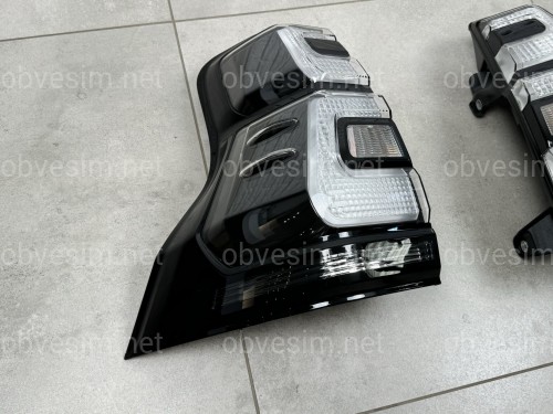 Задние фонари дымчатые Toyota Land Cruiser Prado 150 2017-2023 2шт