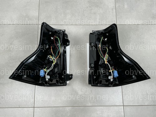 Задние фонари дымчатые Toyota Land Cruiser Prado 150 2017-2023 2шт