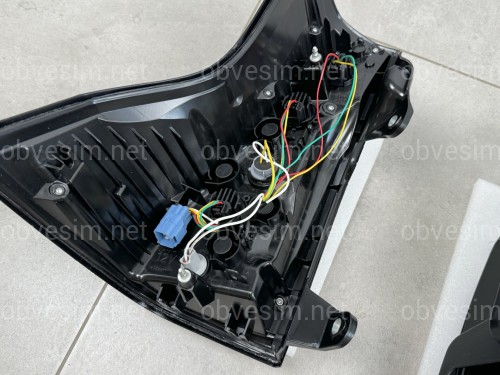 Задние фонари дымчатые Toyota Land Cruiser Prado 150 2017-2023 2шт