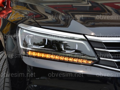 FULL LED фары для Volkswagen Passat USA B8 2016-2019  (комплектные левая + правая 2шт.)