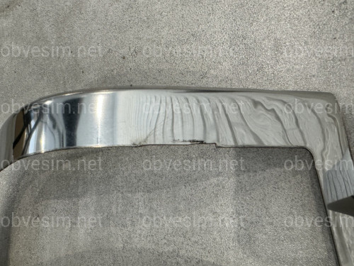 Хром накладки на стопы Mercedes-Benz Vito W638 1996-2003 (нержавеющая сталь)