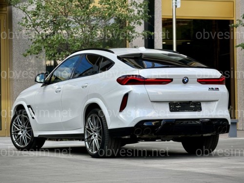 Рестайлинг комплект обвеса X6M F96 2023+ для BMW X6 G06 2018-2022