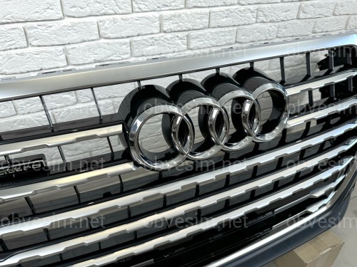 Бампер передний в сборе S-Line ПОД РАДАРЫ Audi Q7 4M 2015-2019