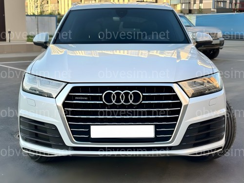 Бампер передний в сборе S-Line БЕЗ РАДАРА Audi Q7 4M 2015-2019