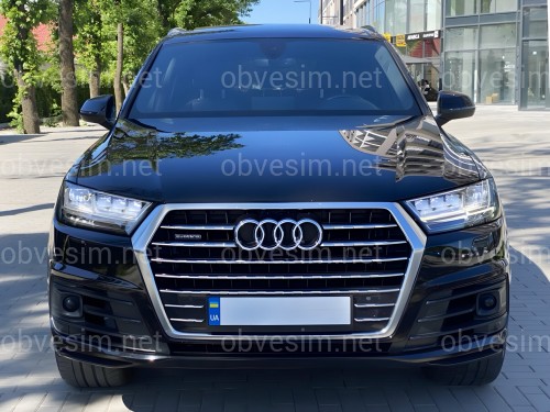 Бампер передний в сборе S-Line ПОД РАДАРЫ Audi Q7 4M 2015-2019