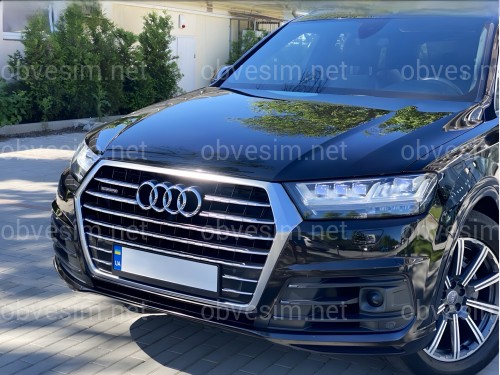 Бампер передний в сборе S-Line ПОД РАДАРЫ Audi Q7 4M 2015-2019