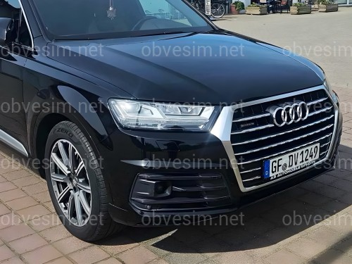 Бампер передний в сборе S-Line ПОД РАДАРЫ Audi Q7 4M 2015-2019