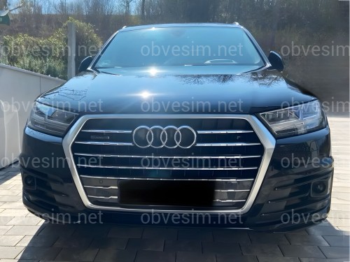 Бампер передний в сборе S-Line ПОД РАДАРЫ Audi Q7 4M 2015-2019