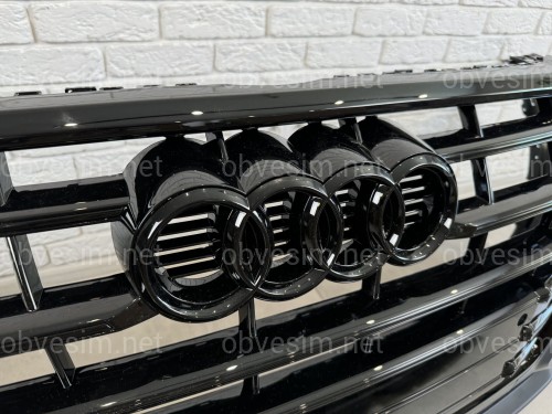 Бампер передний в сборе S-Line BLACK Audi Q5 2017-2020