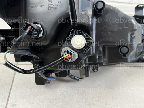 Левая фара Full LED Mazda 3 BM ЕВРОПА РЕСТАЙЛИНГ 2016-2019 B63C-51040