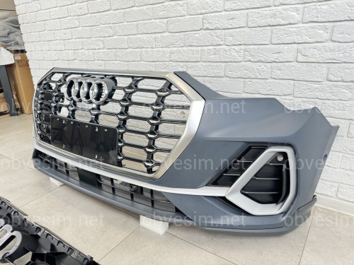 Бампер передний в сборе S-line Audi Q3 2019-