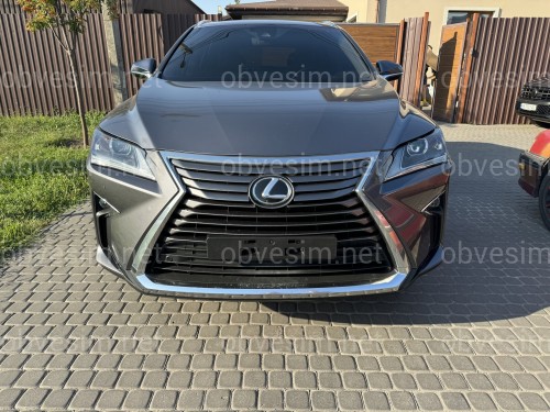 Европейский подиум под номер Lexus RX 2015-2019 ОБЫЧНЫЙ, НЕ F-SPORT! 5211448350